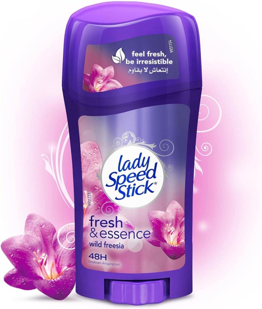 Mennen Lady Speed Stick Invisible Dry Deodorant Wild Freesia For Women - 65 Gm vickywinson osmanthus deodorization 10ml body spray scent lasting fragrance for women men sweat deodorant