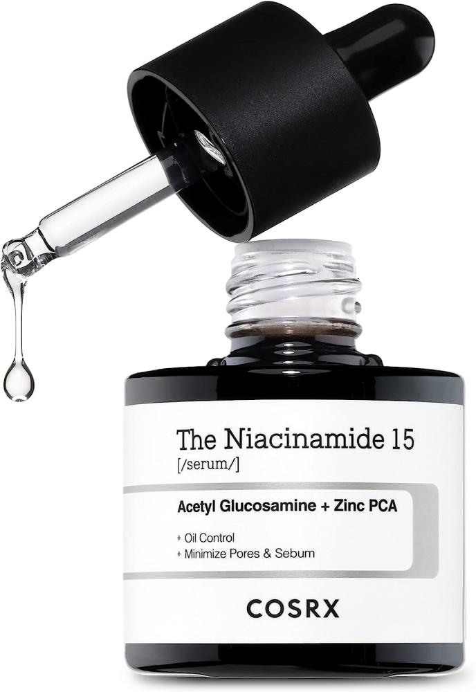 COSRX The Niacinamide 15 Serum 20ml lanbena pore shrinking face serum shrink pores relieve dryness oil moisturizing repairing anti aging essence skin care