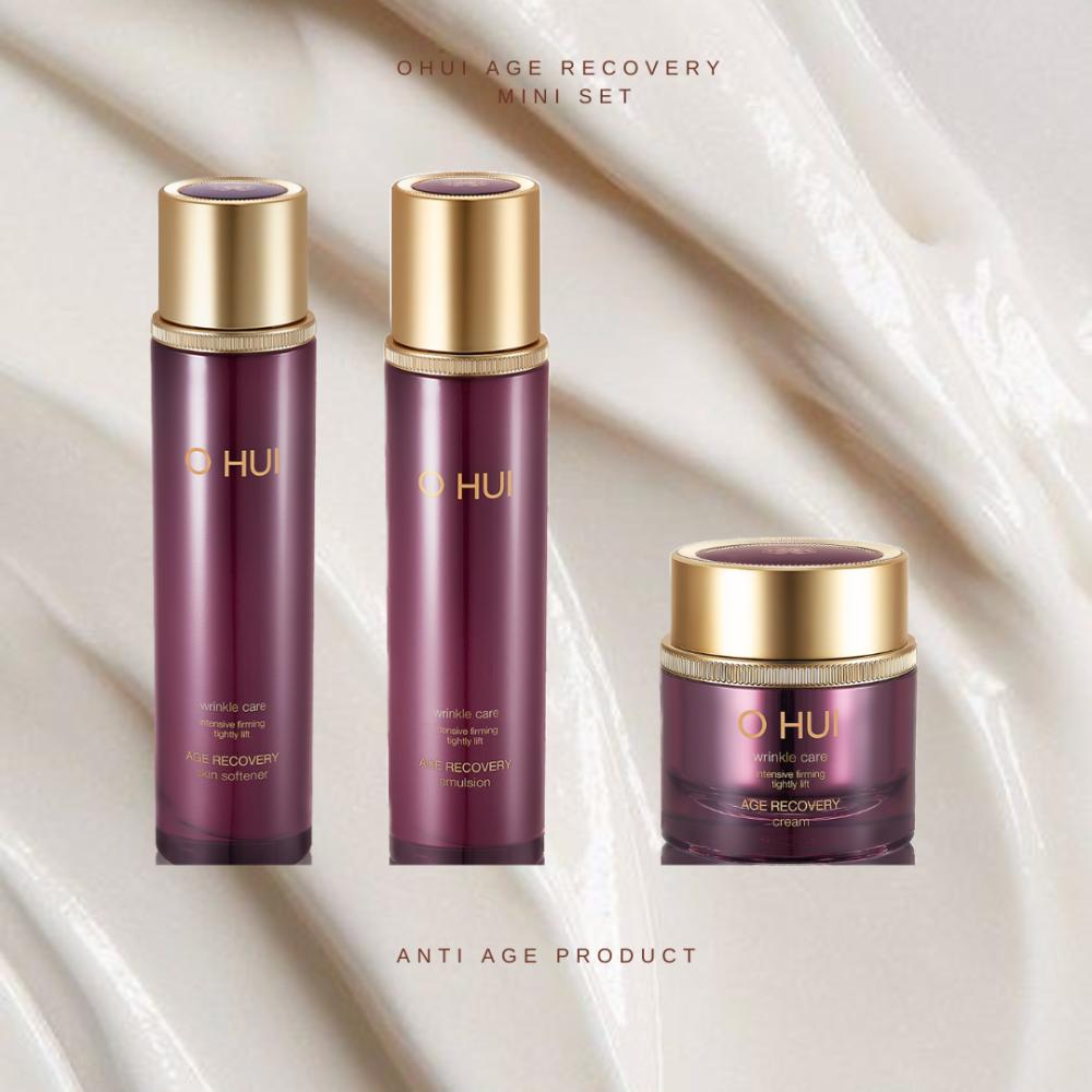Ohui wrinkle care intensive firming tightly lift Age recovery gift set elemis youth and skin protection pro collagen duet