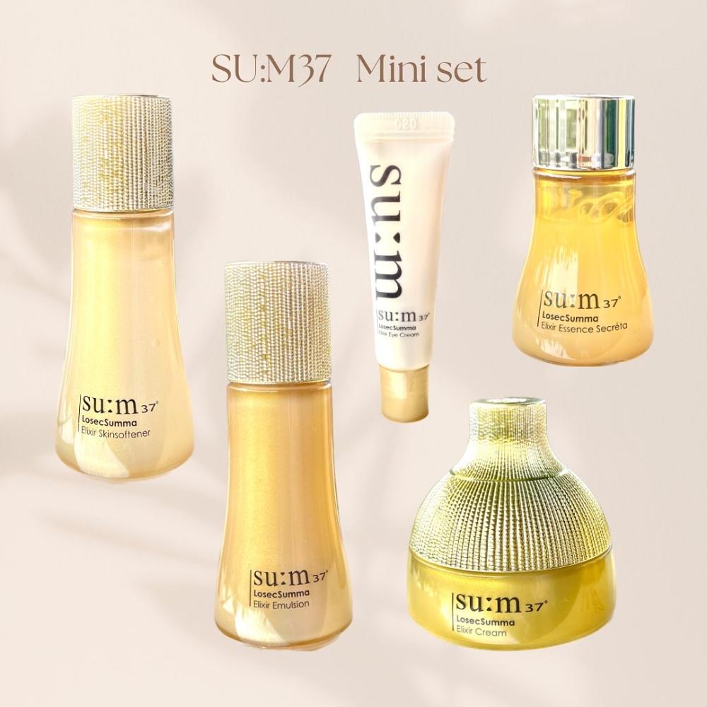 Su:m37 Losec Summa Elixir Special gift set elemis superfood skincare the glow getters trilogy gift set