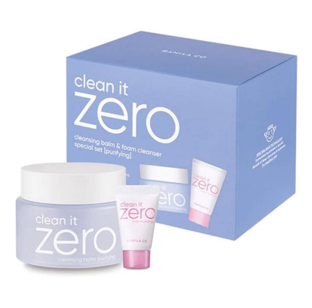 Banila Co clean it Zero cleansing balm (Purifying) and Cleanser foam set 100ml+30ml e l f holy hydration makeup melting cleansing balm 2 oz 56 5 g