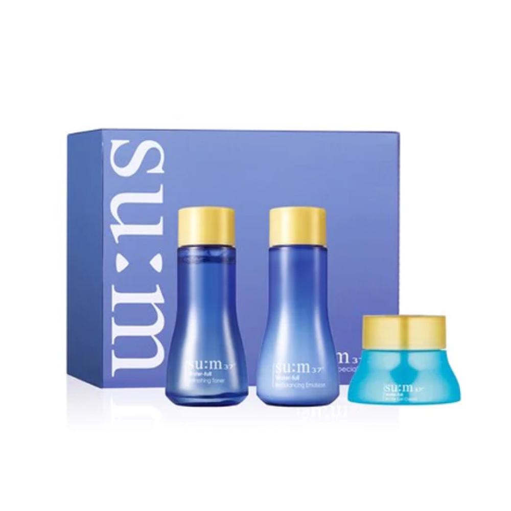 SU:M37 Water Full Special Gift (3 items) erborian bamboo cream frappee skin reviving fresh gel