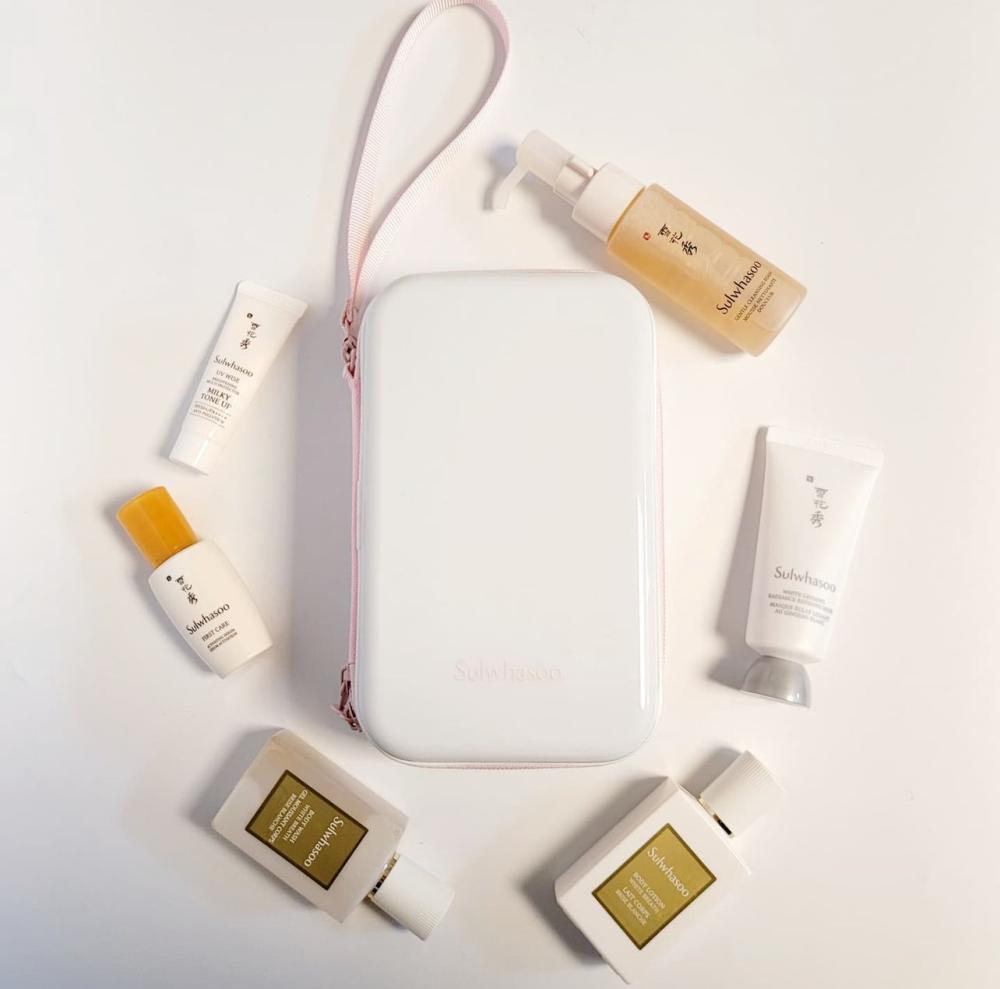 Sulwhasoo travel kit 6pcs+pouch