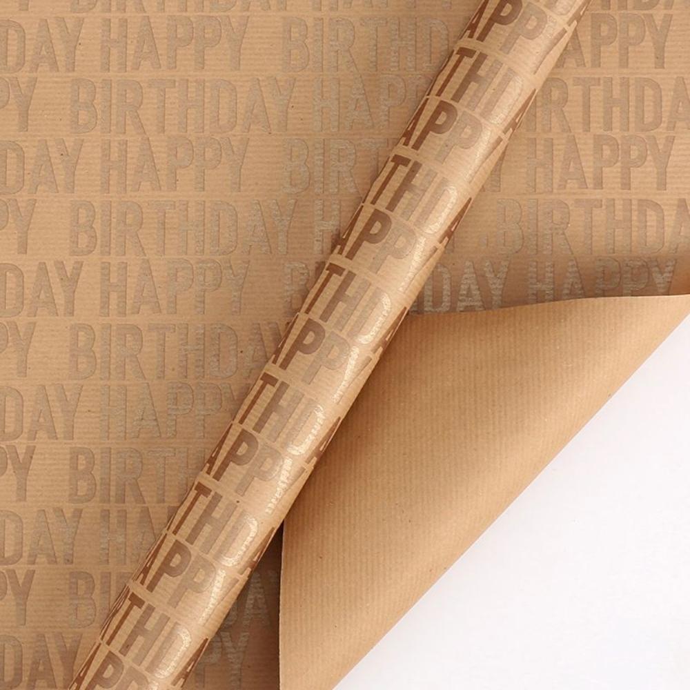 6pc 50 x 70cm KRAFT WRAPPING PAPER набор genshin impact a gift for you series – tartaglia фигурка подушка значок подстаканник