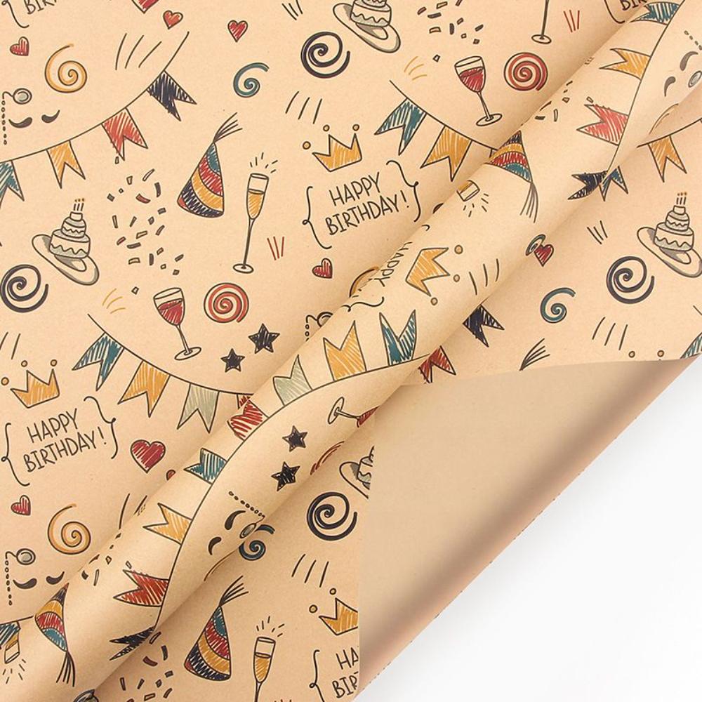 6pc 50 x 70cm KRAFT WRAPPING PAPER wonderdays premium gift box lotus megayacht dinner cruise for two with unlimited drinks unique gift for christmas birthdays and any other occasio