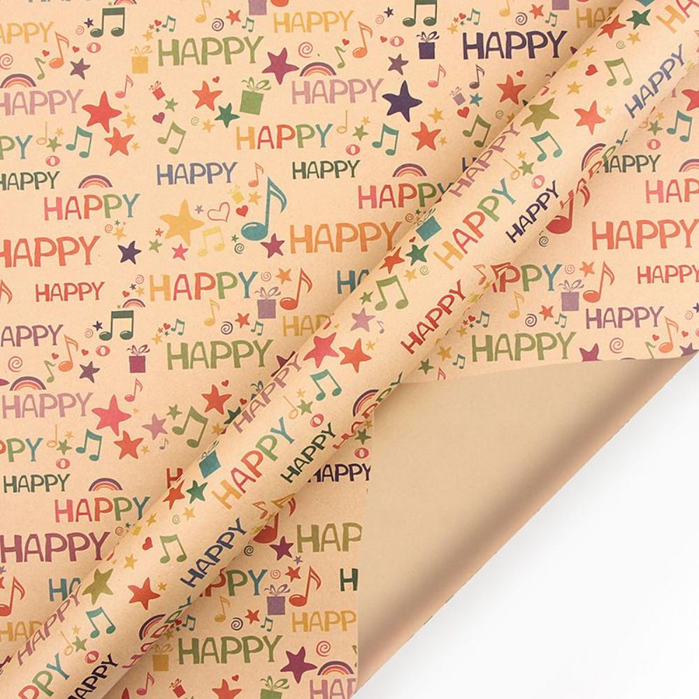 6pc 50 x 70cm KRAFT WRAPPING PAPER 20 pcs lot love printed candy boxes bonbonniere sweet paper box wedding favor boxes gift box birthday party supplies