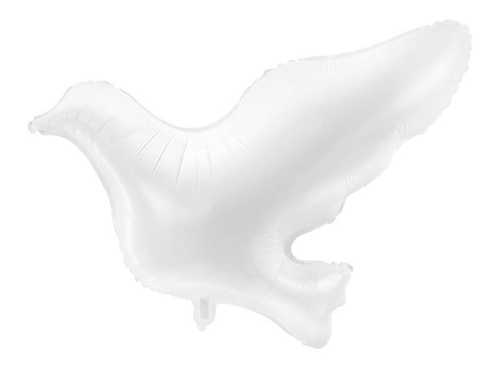 Foil Balloon - Dove bell decoration perfect for holiday events wedding occasions and parties