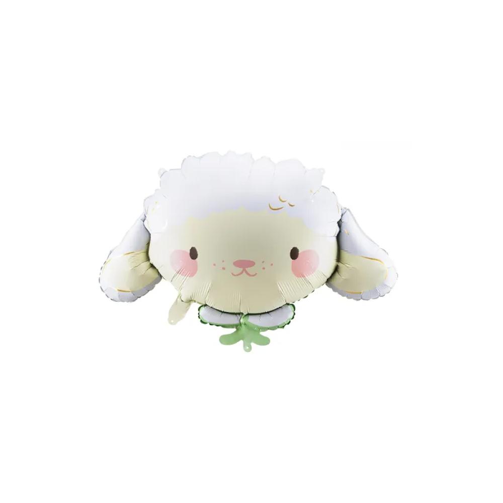 Foil Balloon - Sheep - White special charge link please don t pay before contact you can pay after it is corrected thanks a lot