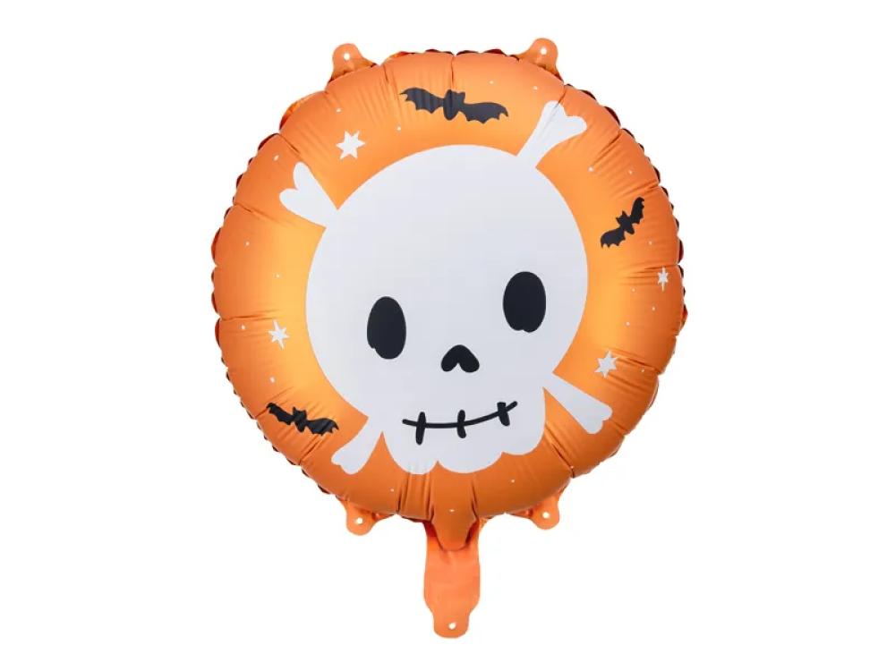 Foil Balloon - Skull happy halloween balloon decoration pumpkin ghost spider bat skull balloon for halloween party hanging decor air globos supplies