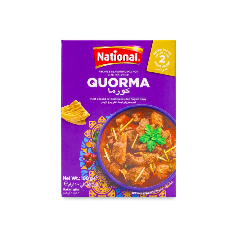 NATIONAL QUORMA MASALA 100GM badia curry powder 453 6 gm