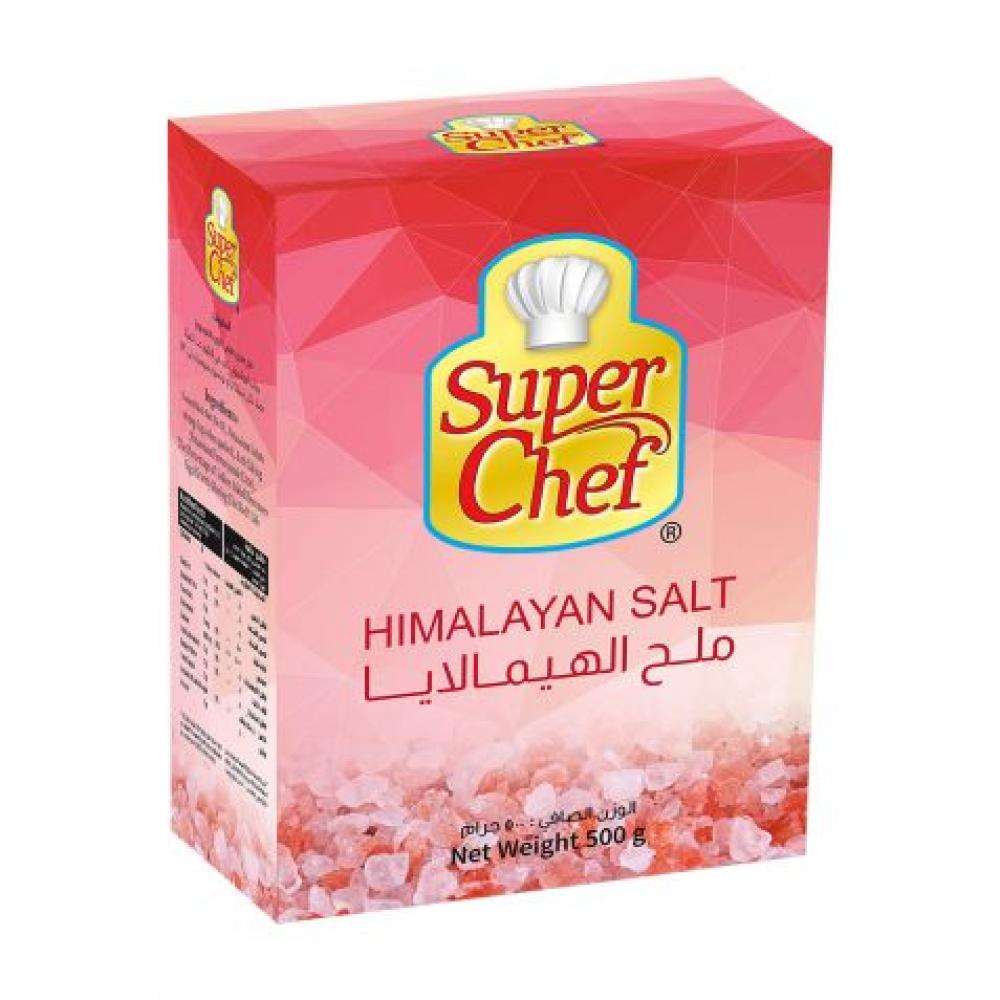 SUPER CHEF HIMALAYAN SALT 500GM turkish salt flake mountain salt 0 natural turkish salt 500 gr athlete salt