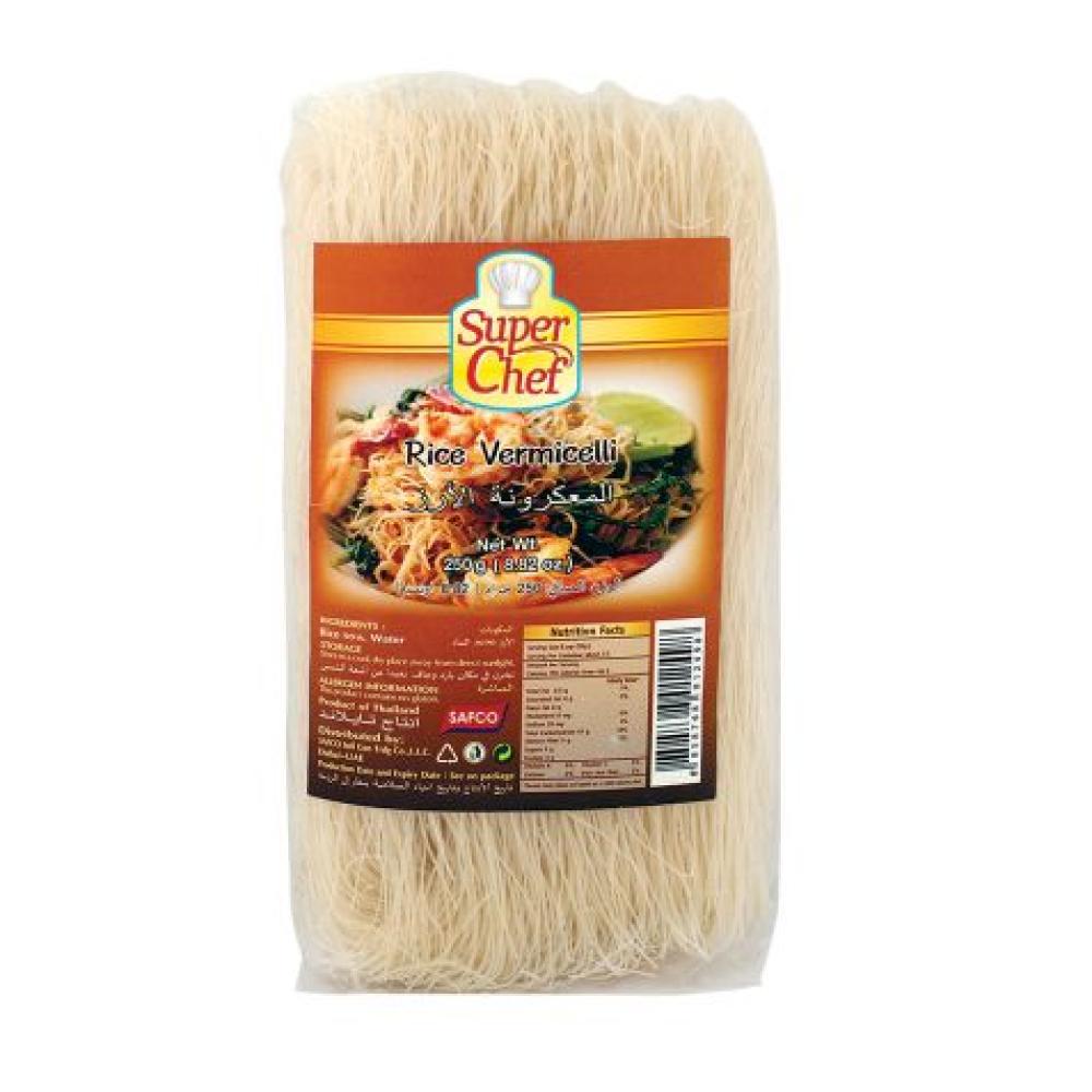 SUPER CHEF RICE VERMICELLI 250GM rice christopher rice melanie moscow