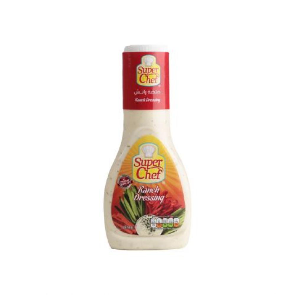 SUPER CHEF RANCH DRESSING 267ML extra fee additonal payment for freight of the orders or the samples cost as per discussed