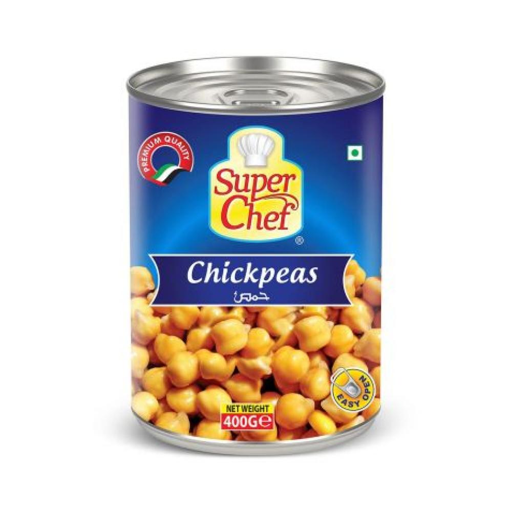SUPER CHEF CHICKPEAS 400GM super chef baked beans 400gm