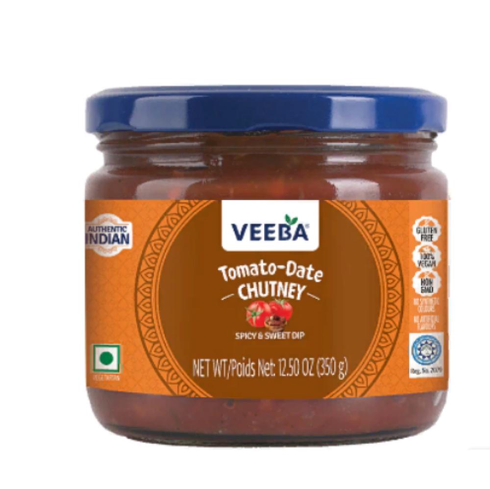 Veeba Tomato Date Chutney 350 g veeba achari veginnaise eggless 300 g