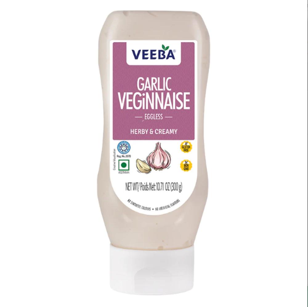 Veeba Garlic Veginnaise Eggless 300 g mayonnaise provencal sloboda 188g