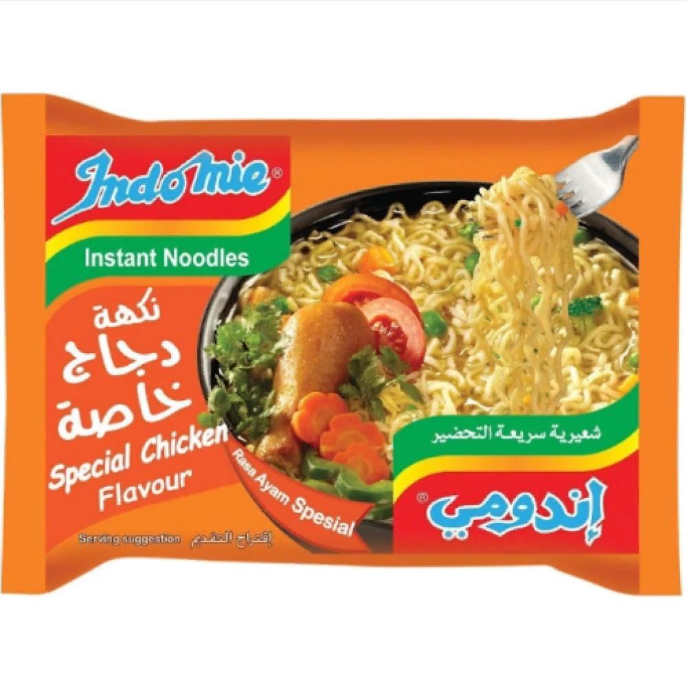 Indomie Special Chicken Flavour 75 g optitect quinoa rings snack onion 30 g