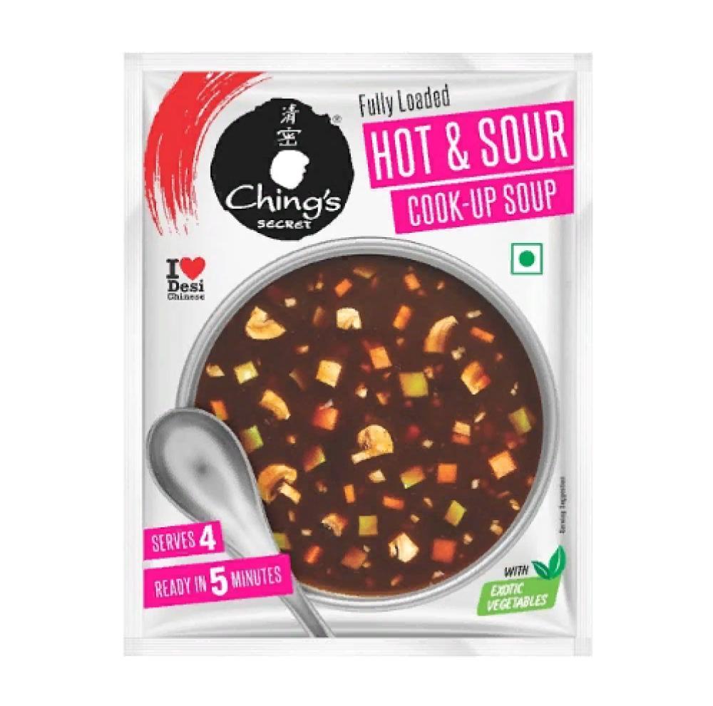 chings dark soya sauce 210 g Chings Hot Sour Soup 55 g