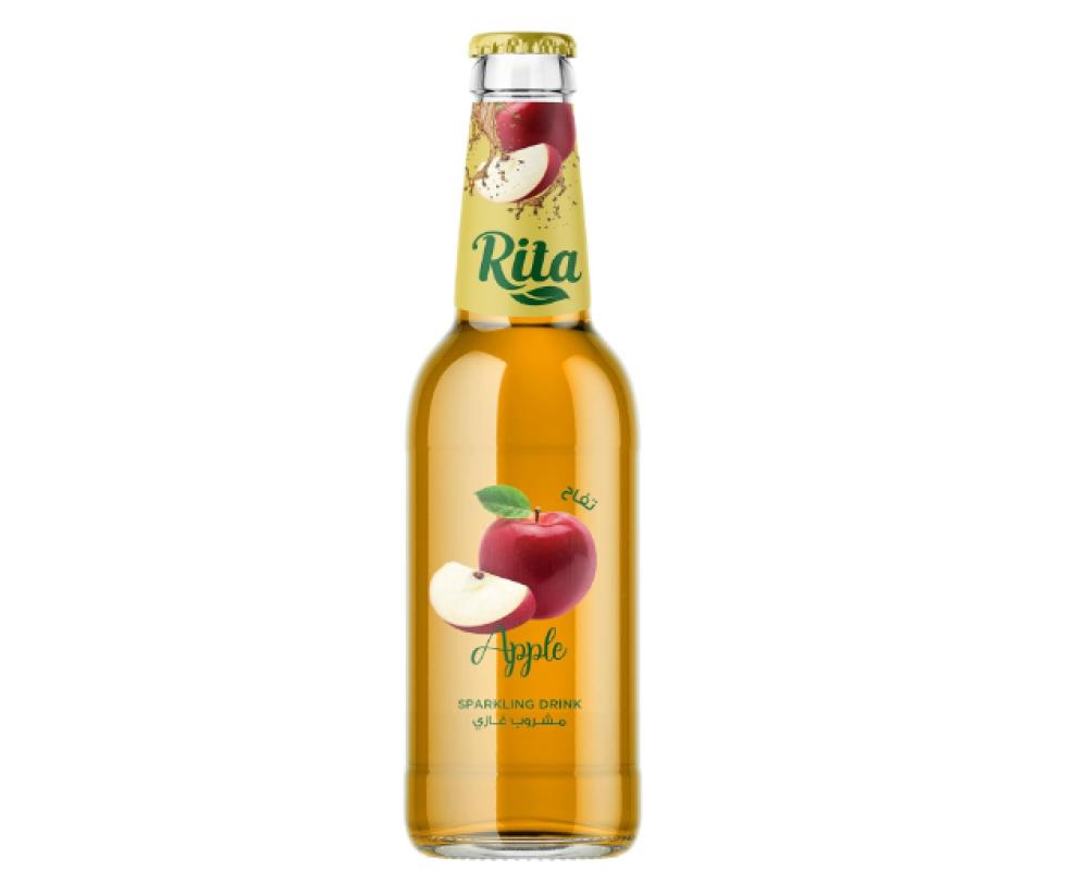 Rita Apple Glass Bottle 275 ml fissman oil or vinegar bottle with spray glass 180 ml