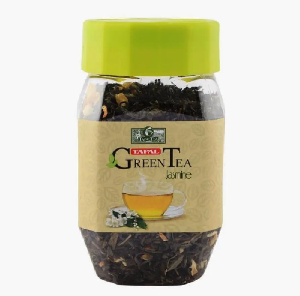 цена Tapal Green Tea Jasmine Jar 100 g