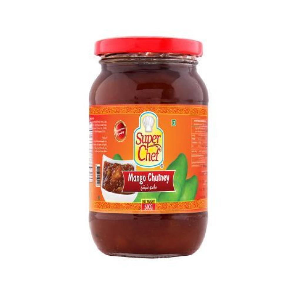 SUPER CHEF MANGO CHUTNEY 500GM super chef pure honey glass bottle 500gm
