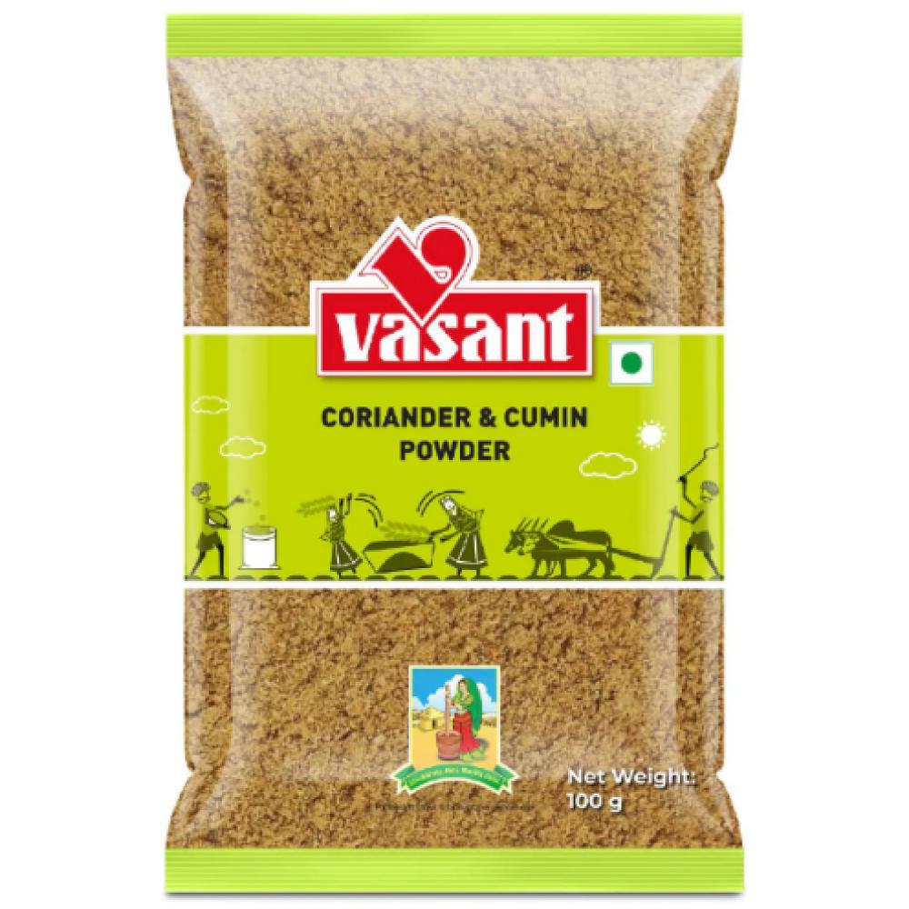 Vasant Masala Coriander and Cumin Powder 100 g vasant masala dry mango powder 100 g