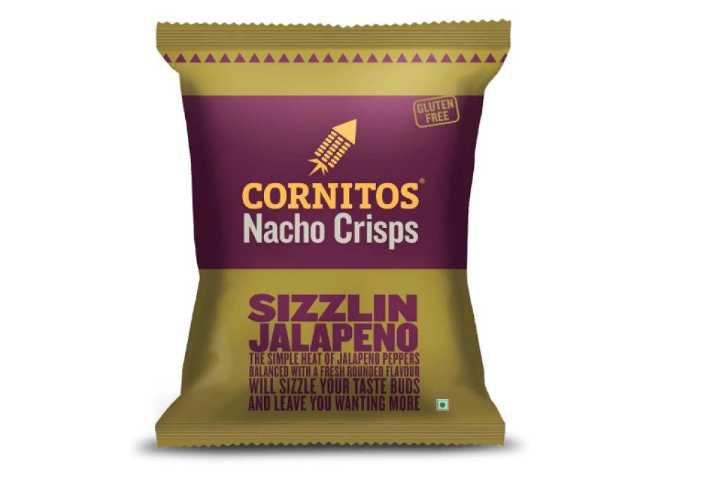 Cornitos Nachos Crisps Sizzlin Jalapeno 150 g