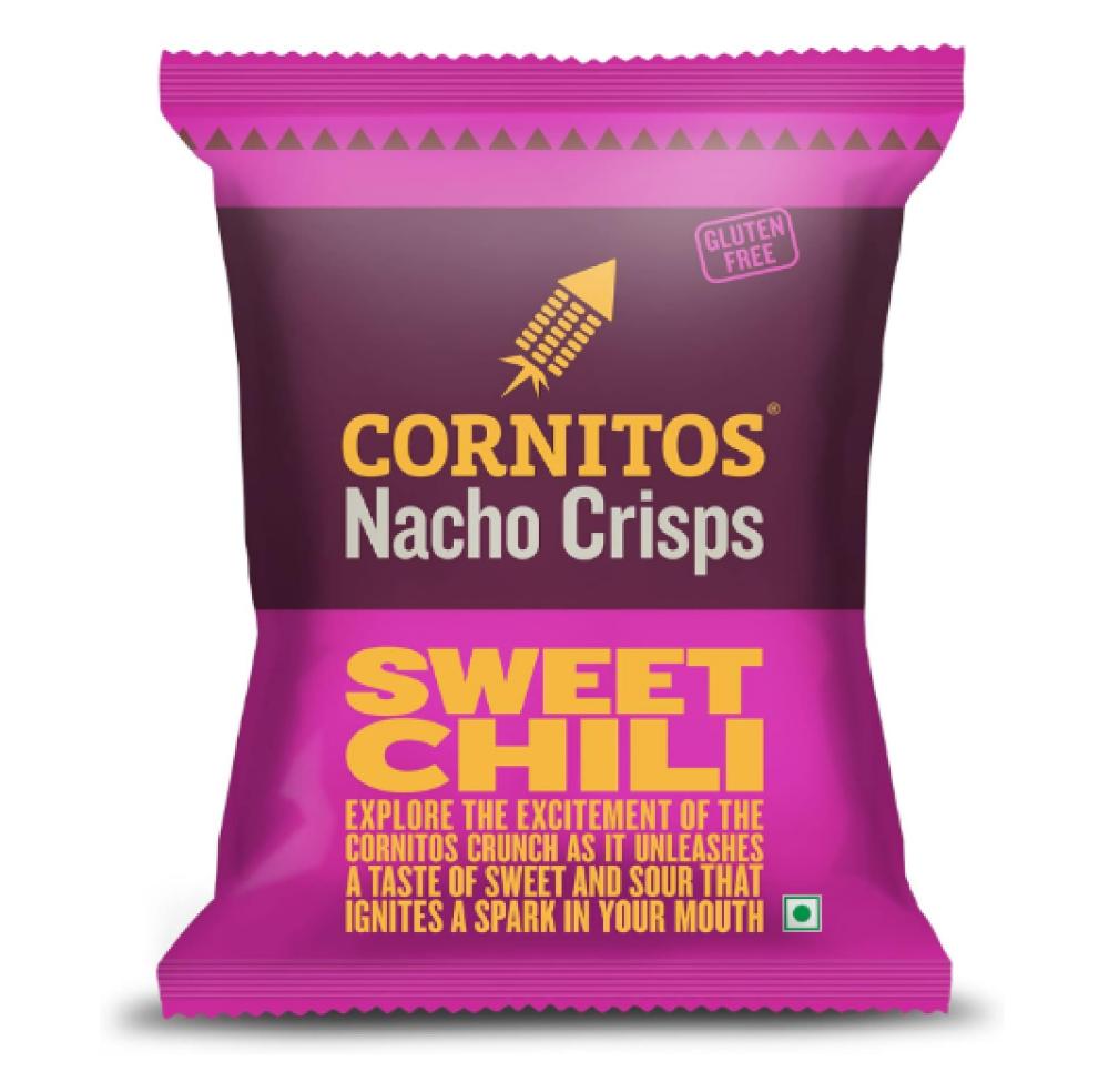 nacho cheese flavored protein stix 42g Cornitos Nachos Crisps Sweet Chilli 55 g