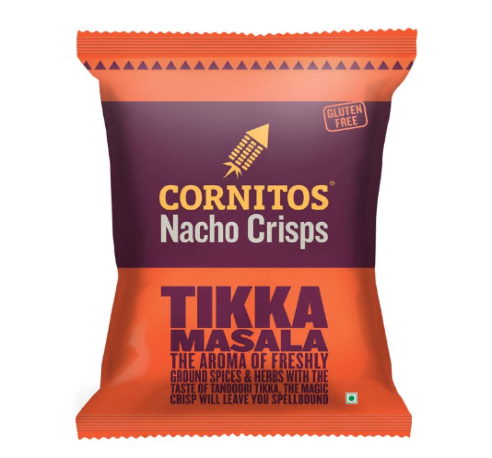 Cornitos Nachos Crisps Tikka Masala 55 g mister freed tortilla chips blue maize 135g