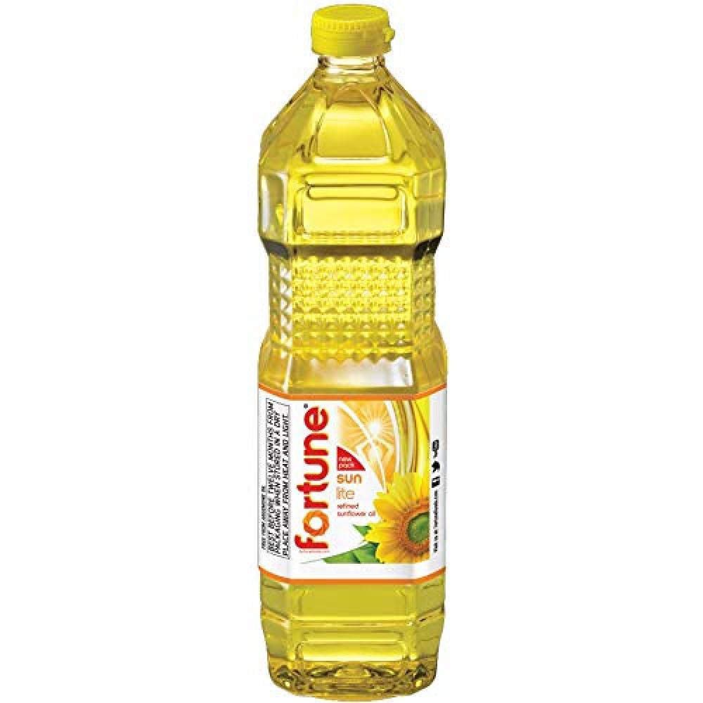 Fortune Vitamin E++ Refined Sunflower oil 1l lim boon keeping your heart healthy