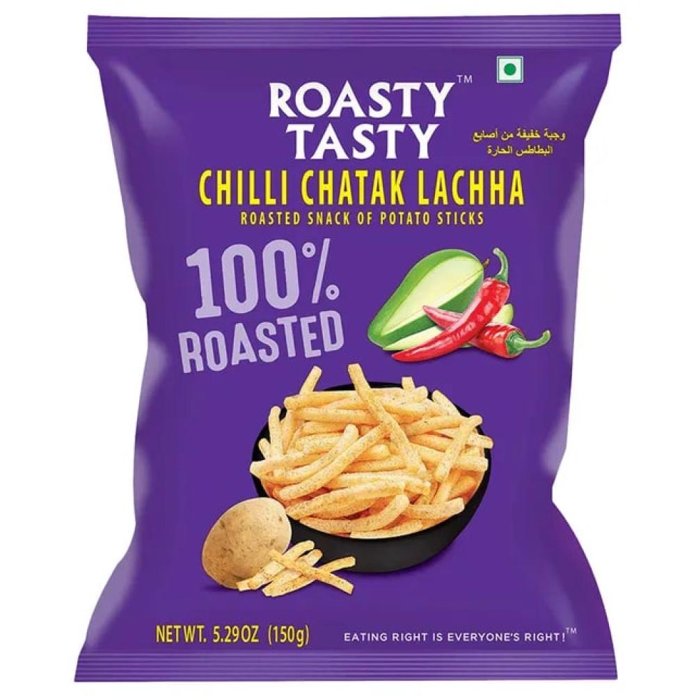 Roasty Tasty Chilli Chatak Lachha Roasted Potato Sticks 150 g jingwu duck clavicle 400g boxed spicy sweet and spicy braised snack food snack duck meat cooked food snacks red