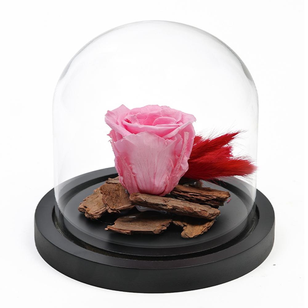 Forever Rose – Pink rose in glass dome forever rose led red rose special romantic gift valentines day gift led rose lamps