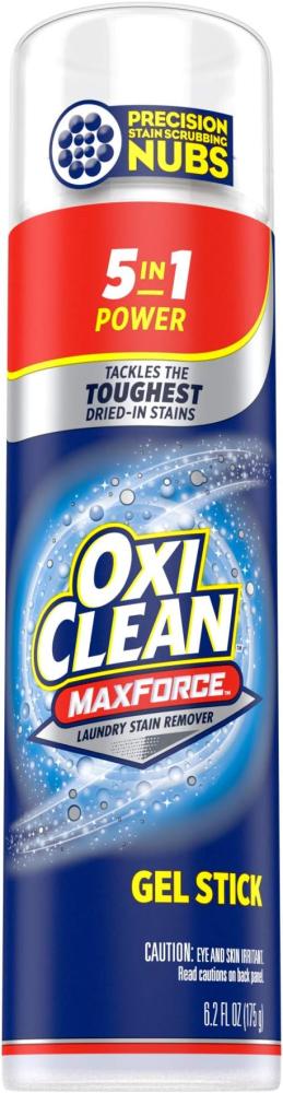 OxiClean Max Force Gel Stain Remover Stick, 6.2 Ounce (Pack of 2) igiene carpet stain remover 500 ml
