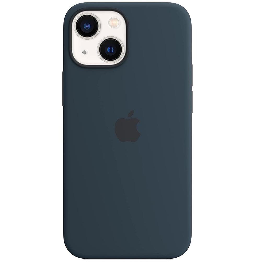 Купить Apple Iphone 13 Mini Силиконовый Чехол Оригинальный MM213ZE/A Abyss  Blue С Magsafe в Дубае онлайн | Лучшие цены в ОАЭ | Wee