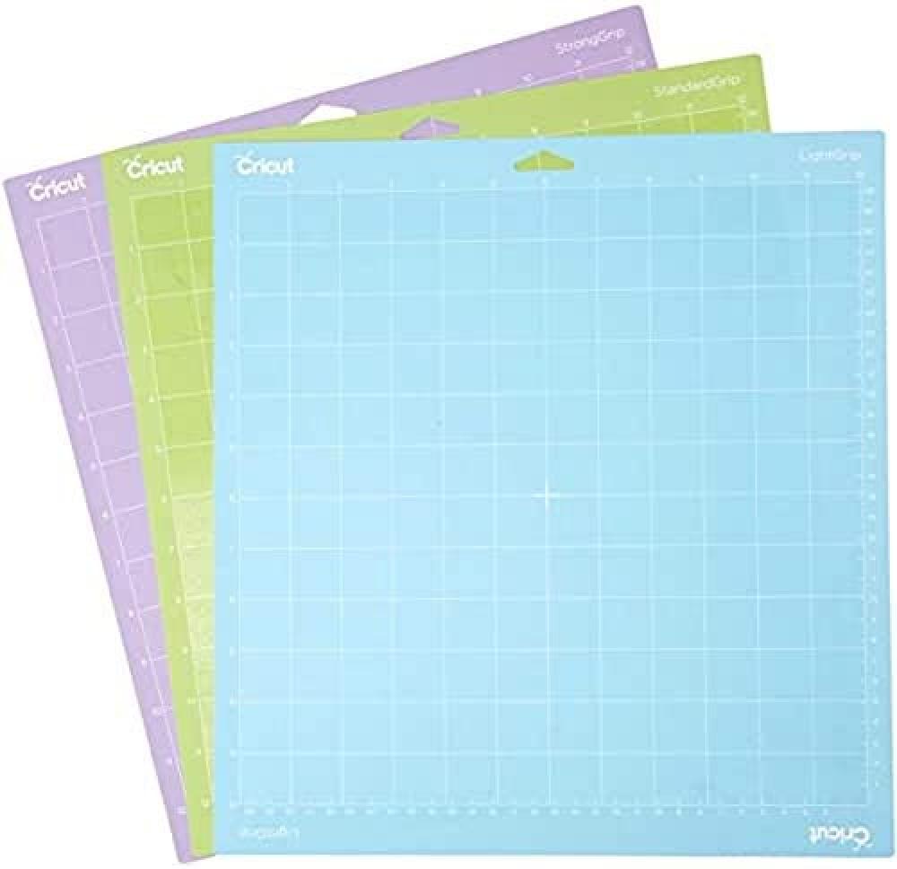 Cricut Adhesive Back Cutting Mats 30cm x 30cm 3/Pkg metal cutting dies and clear stamps for diy scrapbooking card making embossing die cuts stencil template new stamp and dies 2021