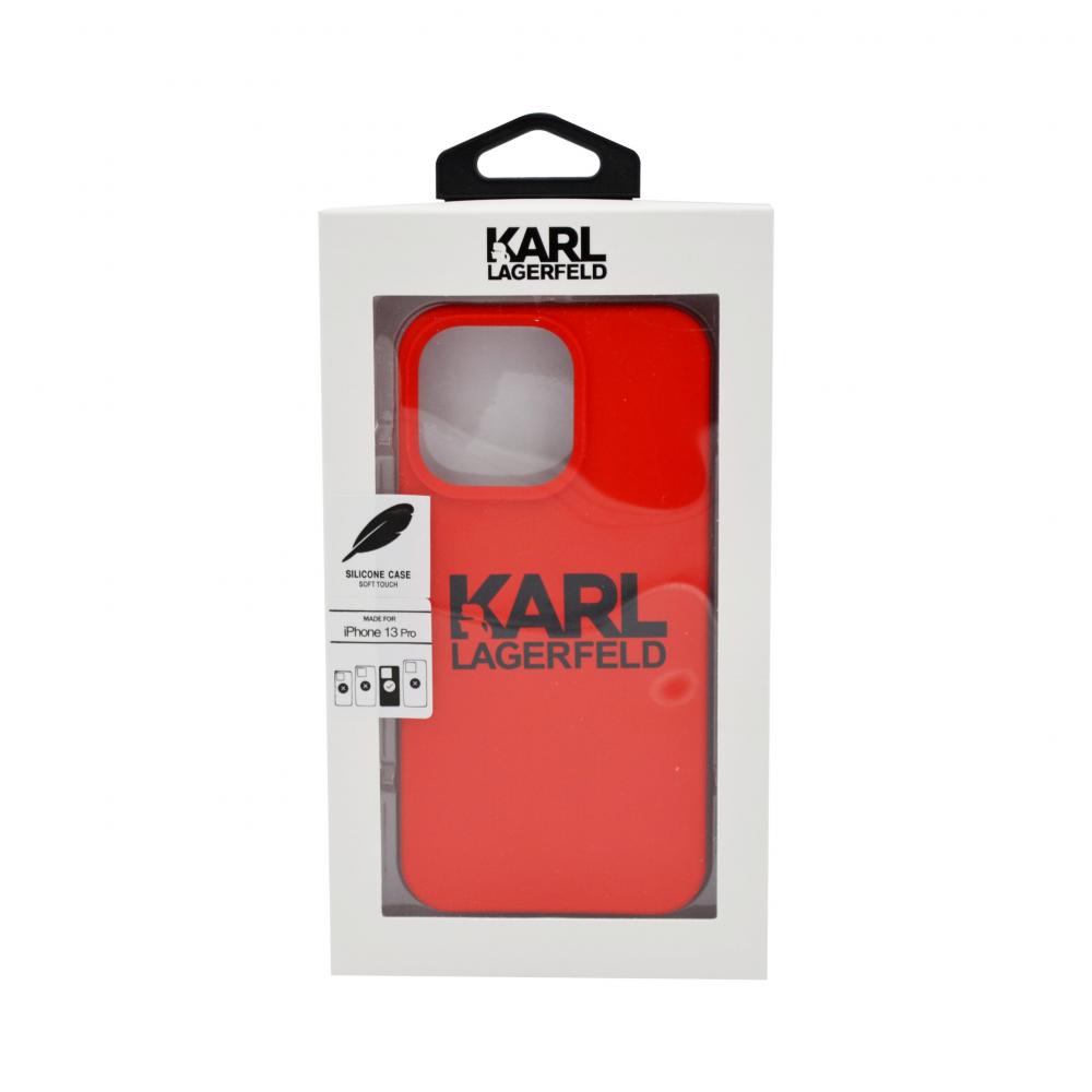 цена Karl Lagerfeld Silicone Case Iphone 13 Pro Red