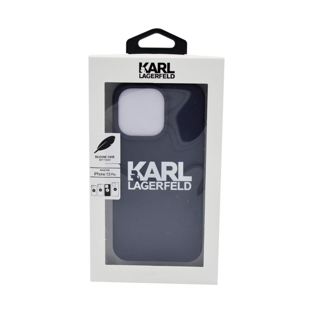 Karl Lagerfeld Silicone Case Iphone 13 Pro Blue цена и фото