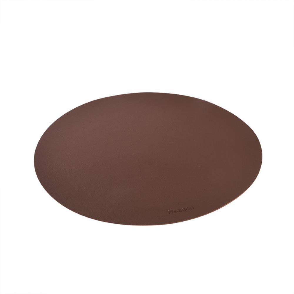 Fissman Round Placemat 36cm (PU) new pvc hollow out round placemat non slip insulation pad kitchen dining coaster pads table mats placemats home cup mat