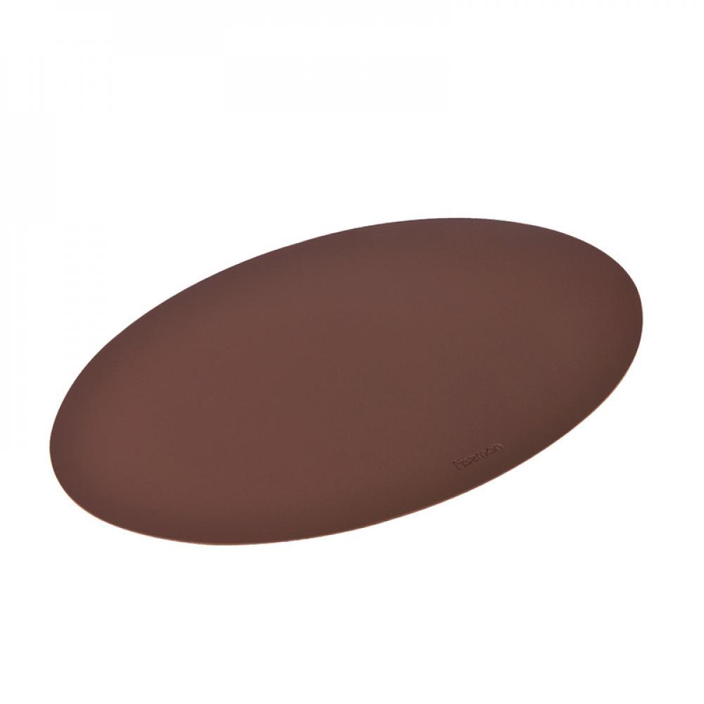 Fissman Oval Placemat 45x30cm (PU) fissman 4 piece washable pvc table mats brown 45x30cm