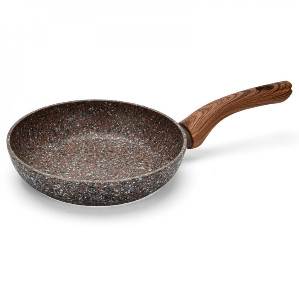 нож гастрономический fissman shinto 20 см с покрытием black non stick coating Fissman Frying Pan With Induction Bottom Multicolour 28cm