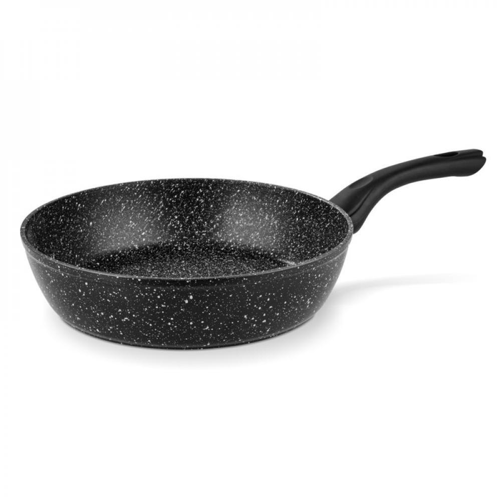 Fissman Deep Frying Pan Fiore Series with Aluminum And Non Stick Coating Black 26x6.5cm