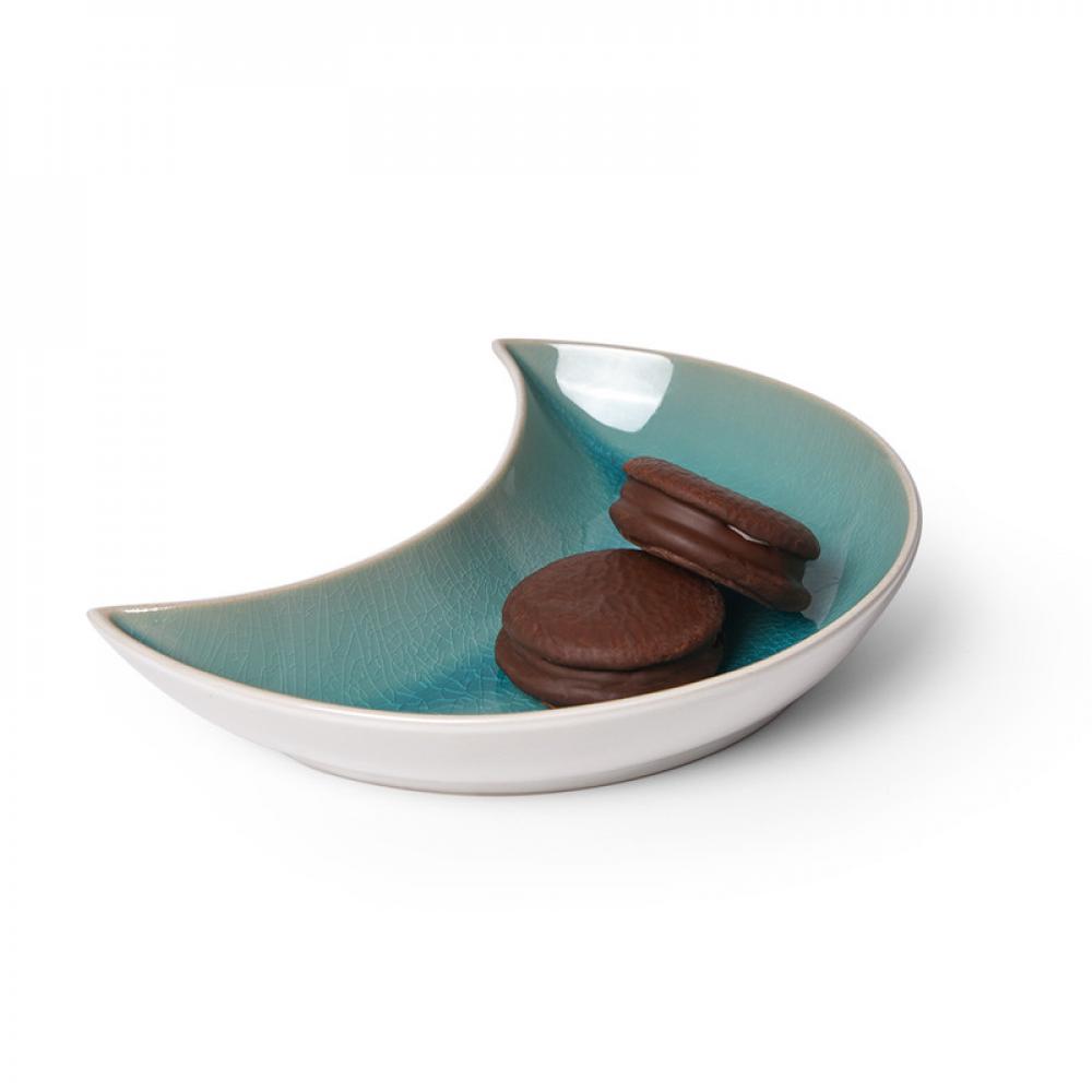 Fissman PLATE CELINE 23X13X4 (Ceramic) cat food bowls with stand ceramic cartoon style