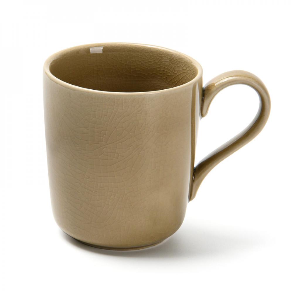 цена Fissman Ceramic Cup Brown 400ml