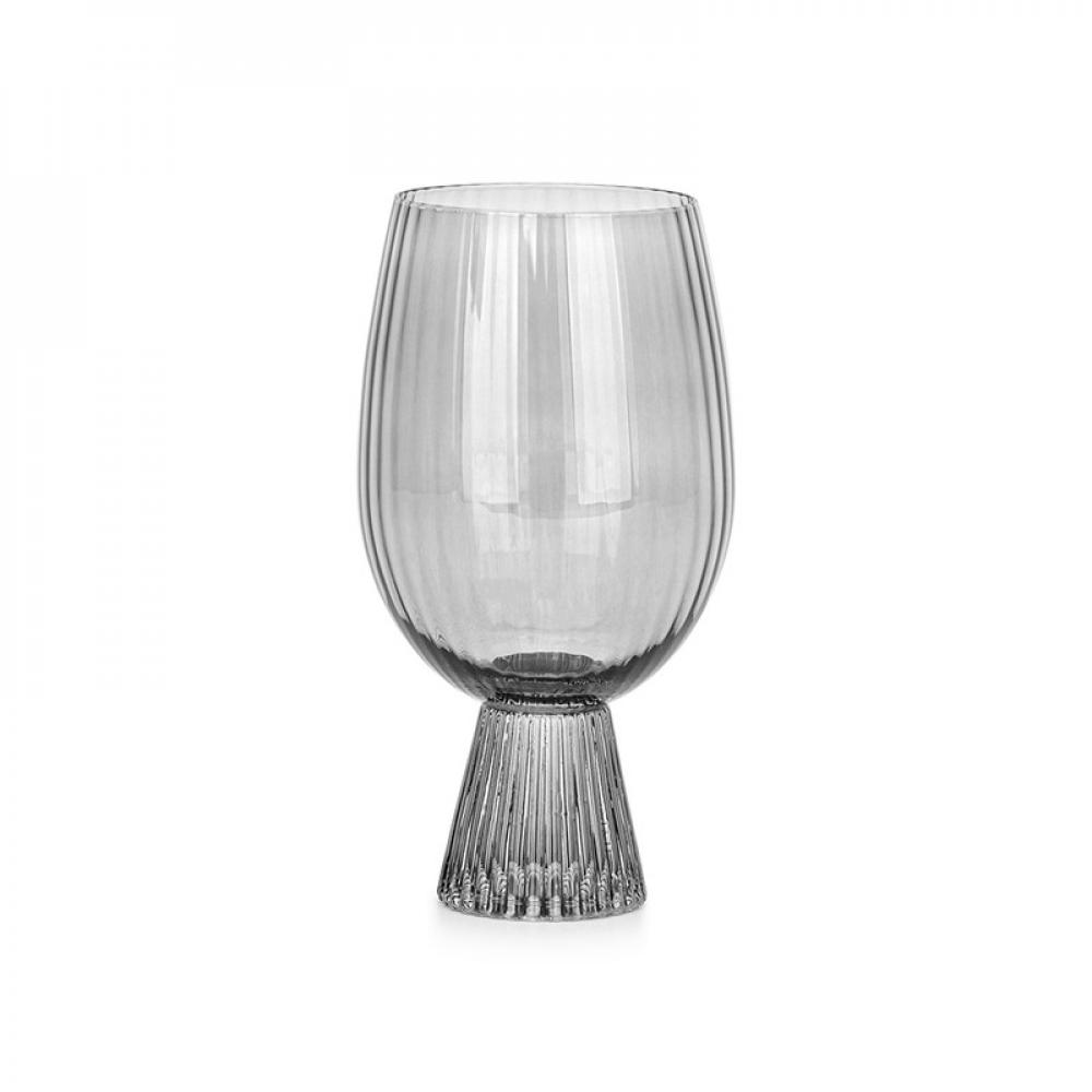 Fissman Tumbler Glass Elegant And Stylish Glass Cup 470ml waiter design drink fountain hand made