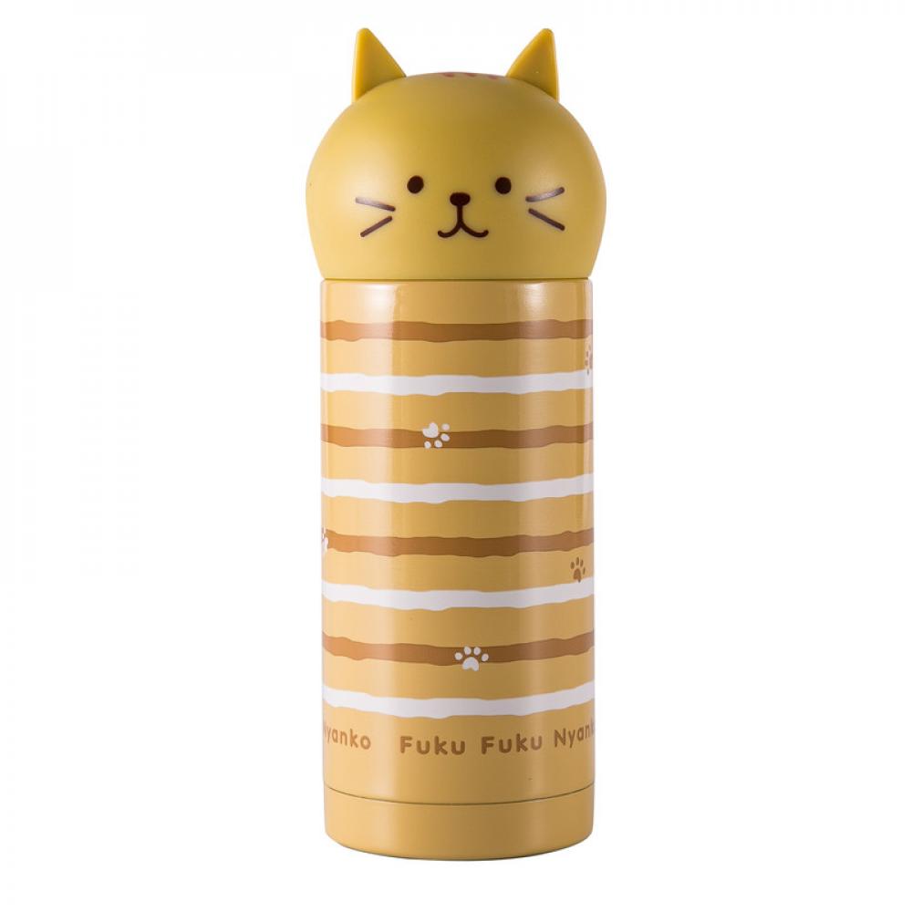 Fissman Cat Design Double Wall Vacuum Flask Multicolour 18x6cm цена и фото