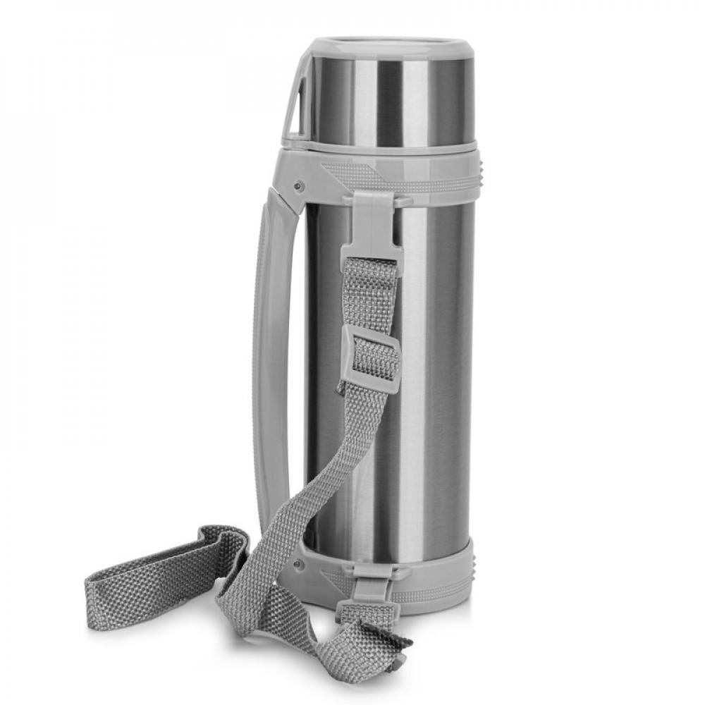 Fissman Double Wall Vacuum Bottle 1000ml (Stainless Steel) fissman stainless steel double wall vacuum travel mug black 450ml