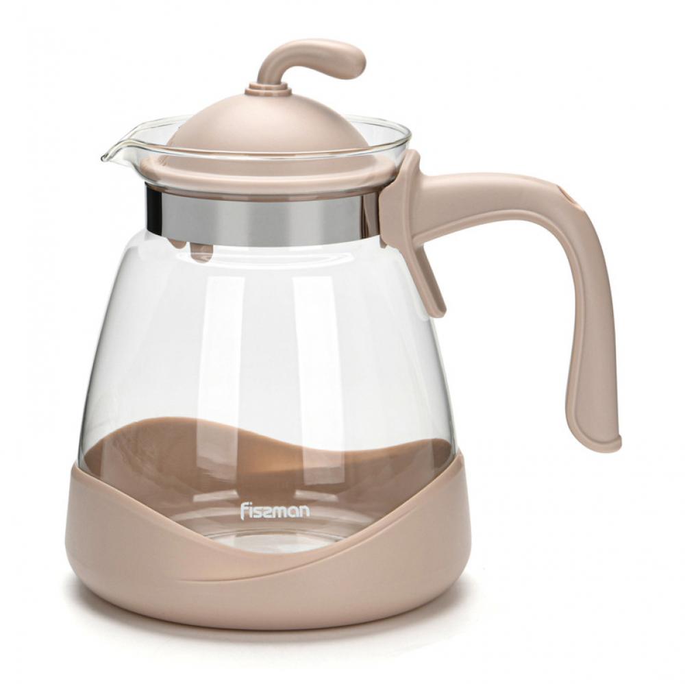 Fissman Pitcher Jug With Stylish And Compatible Design Beige\/Clear 2000ml