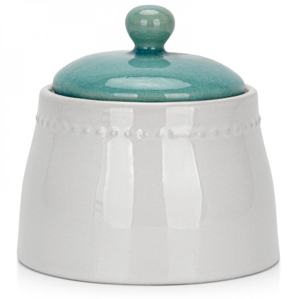 Fissman Sugar Pot CELINE 450ml (Ceramic) Azure цена и фото