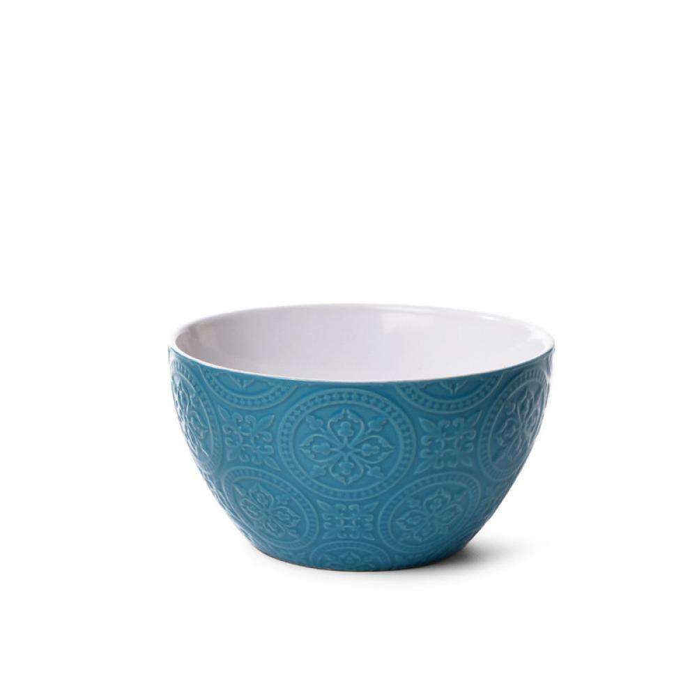 Fissman Bowl 14cm\/640mlBlue (Ceramic) fissman tea set cozy of mug 230ml and saucer 14cm ceramic