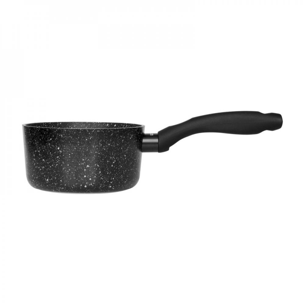 fissman deep frying pan fiore series with aluminum and non stick coating black 28x7cm Fissman Non-Stick Saucepan Black 1L